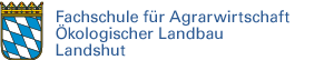 Schriftzug Fachschule für ökologischen Landbau Landshut mit Link zur Startseite